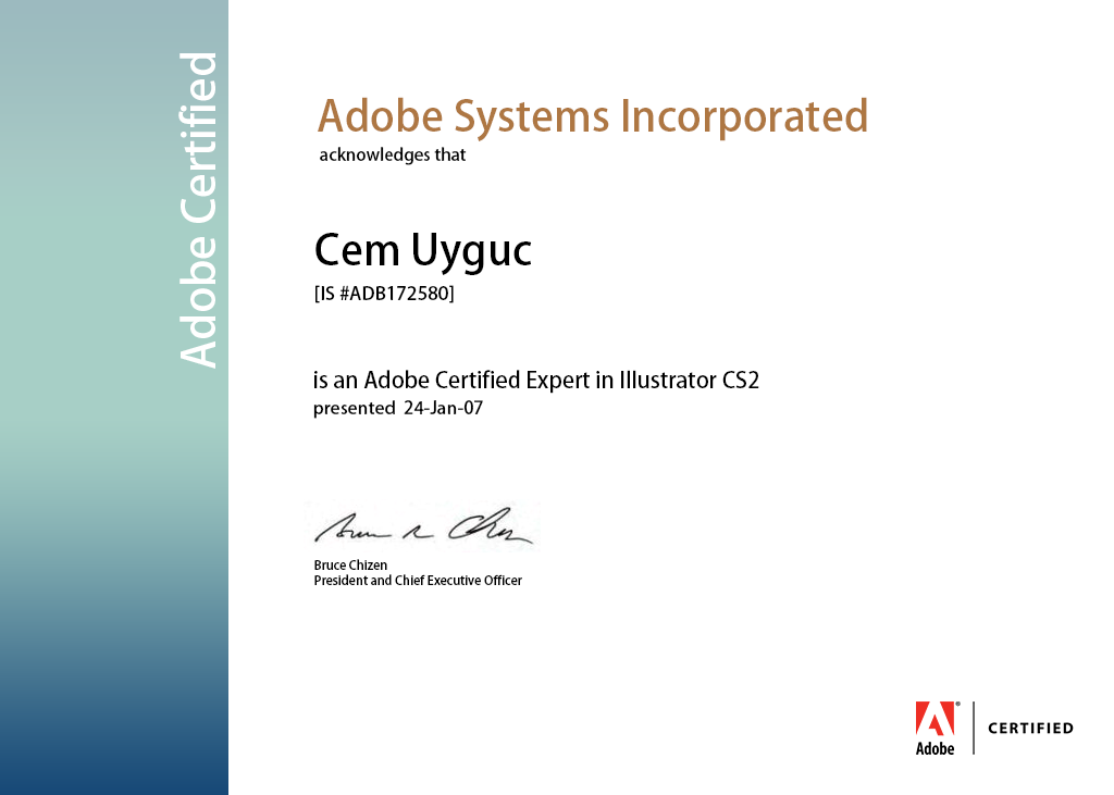 Adobe Certified Expert Illustrator